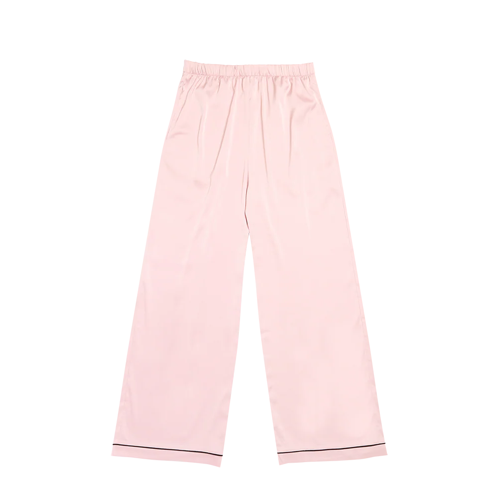 Pink Satin SG Heart Pajama Set - Image 5