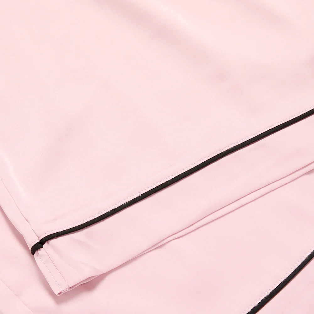 Pink Satin SG Heart Pajama Set - Image 7