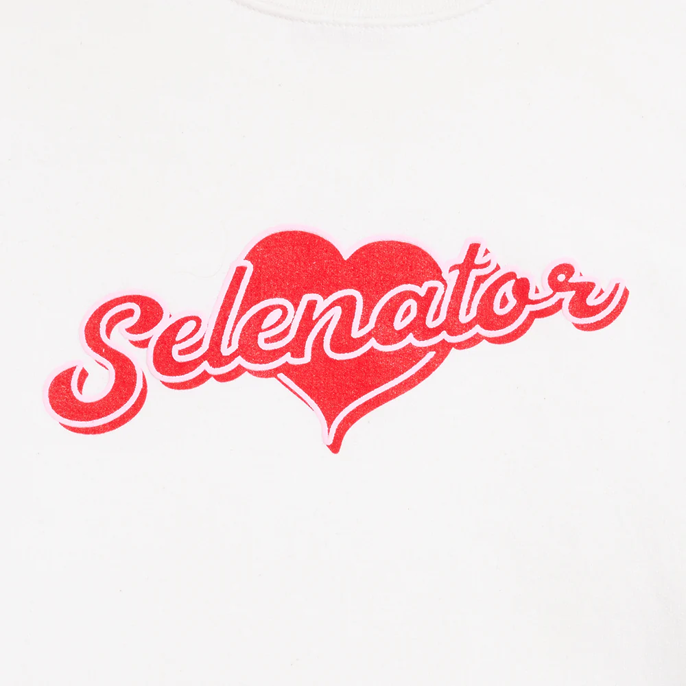 Selenator White Heart Crewneck - Image 3